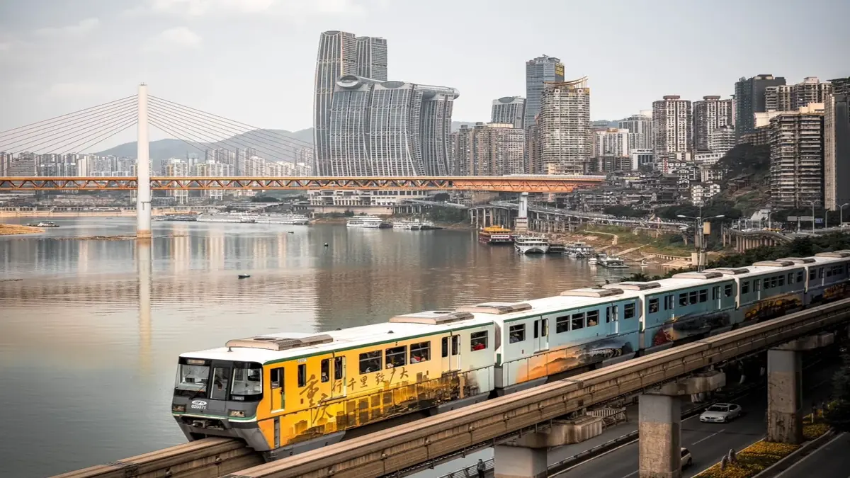 Chongqing onward route scene