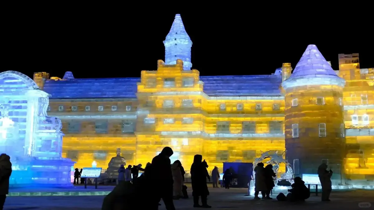 Harbin winter route